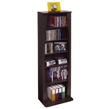 ATLANTIC-PERSONAL & PORTABLE Atlantic-Personal & Portable KV6994 43 x 9.5 x 15 in. Canow Multimedia Wood Cabinet; Espresso 2253-5717